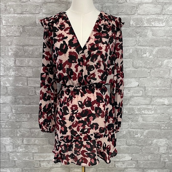 Parker Dresses & Skirts - Parker Monet Black and Red Floral Mini Dress